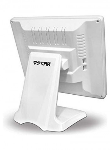 Touchscreen Point Of Sale POS Terminal Cashier Billing Machine Shiny White