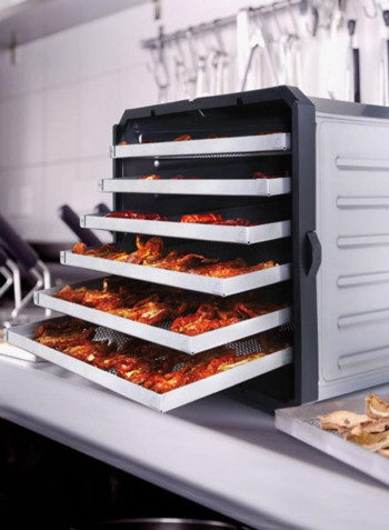 Pro Deluxe Food Dehydrator 500W ACD-F77000-DL-UK Black/Silver