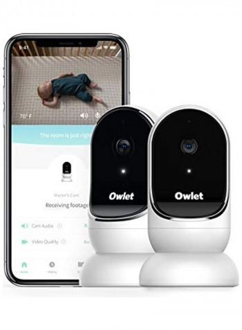 2-Piece Smart Baby Monitors