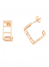 18K Gold Cube Stud Earrings reviews 18K Gold Cube Stud Earrings