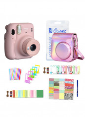 Fujifilm Instax Mini 11 Instant Camera With Shiny Case And Accessories Set