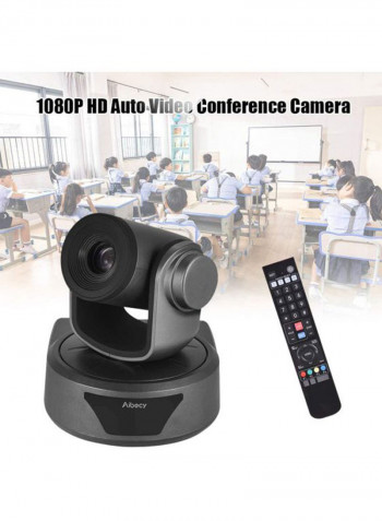 HD Video Conference Cam Camera Full HD 1080P Auto Focus 12X Optical Zoom Max 255 Preset With Remote Control for Business Live Web Meeting Recording Streaming System