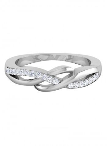18K White Gold Exquisite Design Alani Diamond Ring