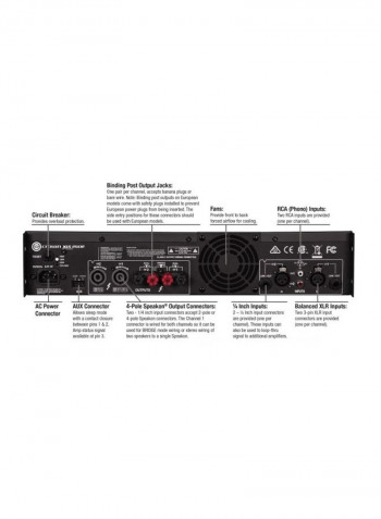 Amplifier XLS1502 Black