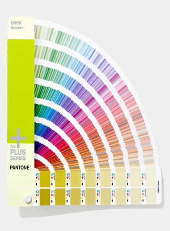 CMYK Color Guide Coated And Uncoated Multicolour