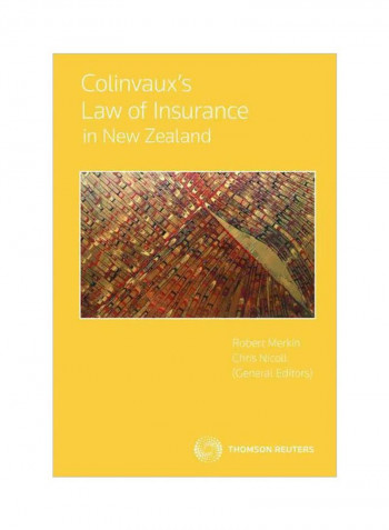 Colinvaux's Law Of Insurance Paperback 11