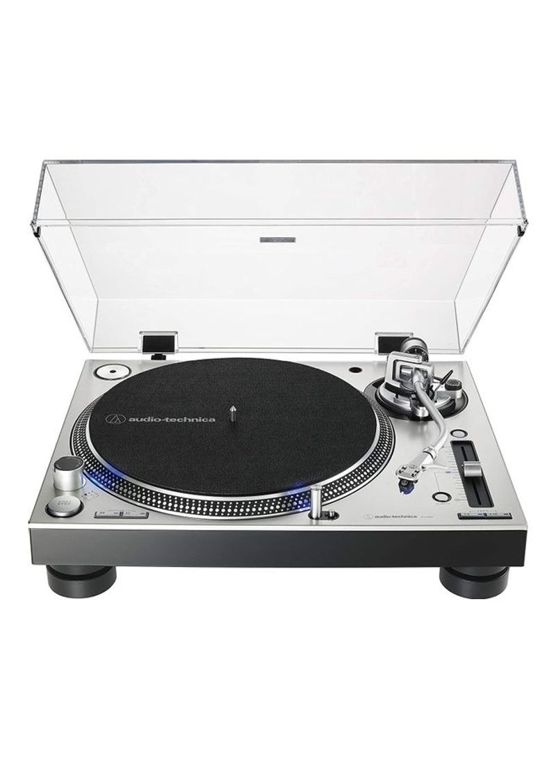 Direct-Drive Professional Turntable AT-LP140XP Silver/Black