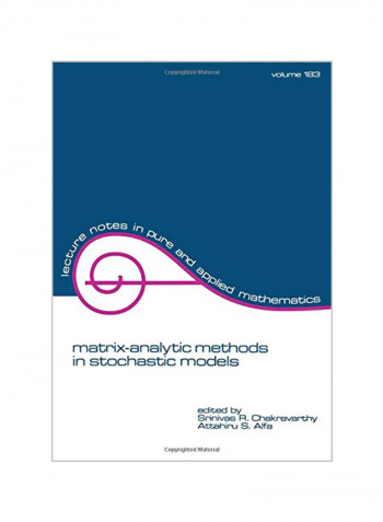 Matrix-Analytic Methods in Stochastic Models Paperback