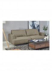 Stella 3-Seater Sofa Beige 80 x 219 x 91cm
