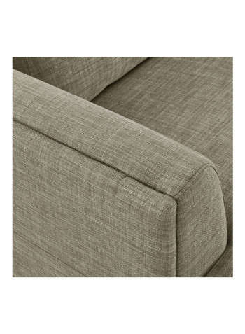 Stella 3-Seater Sofa Beige 80 x 219 x 91cm