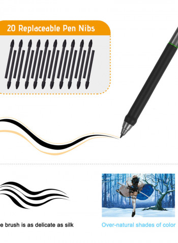 BT-16HDK Portable LCD Graphics Drawing Tablet 15.6inch Black