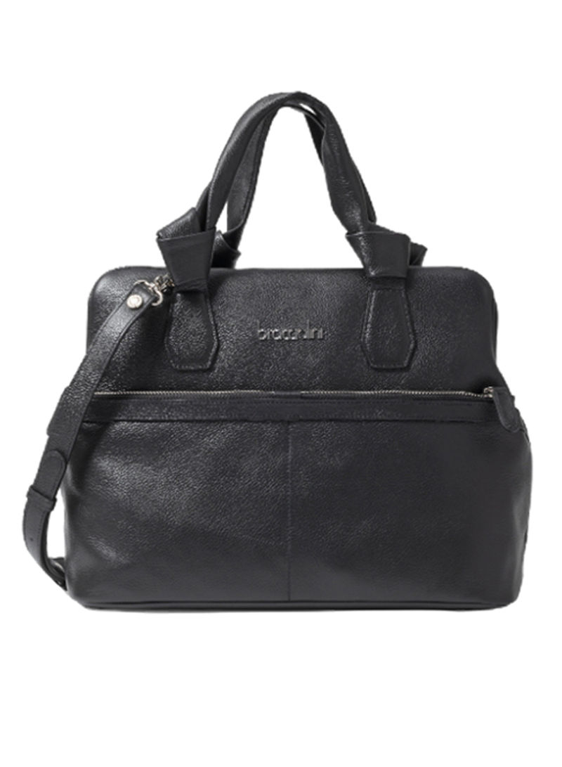 Nora Adjustable Strap Shoulder Bag Black