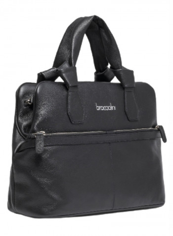 Nora Adjustable Strap Shoulder Bag Black