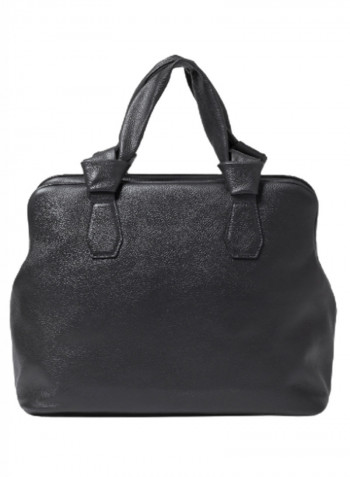 Nora Adjustable Strap Shoulder Bag Black