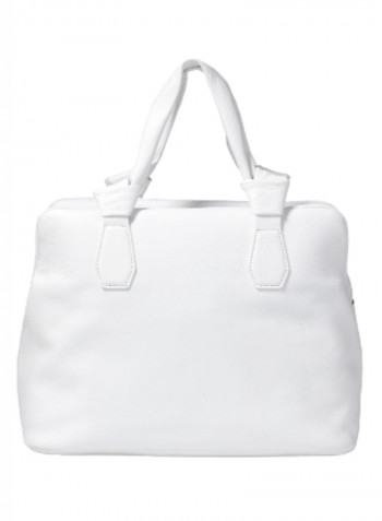 Nora Adjustable Strap Shoulder Bag White