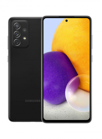 Samsung Galaxy A72 Dual SIM Awesome Black 8GB RAM 128GB 4G LTE - Middle East Version