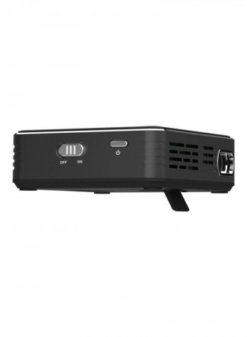 Mini DLP Video Projector with Remote Controller C99 Black
