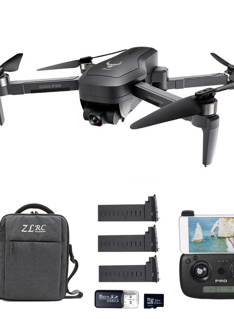 SG906 PRO GPS RC Drone With Camera 4K 5G Wifi 2-axis Portable Bag 30.5*14.5*24cm