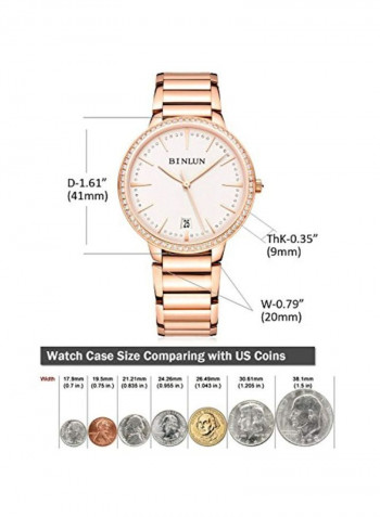 Water Resistant Couple Watch BL0070C-SRW-S