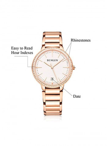 Water Resistant Couple Watch BL0070C-SRW-S