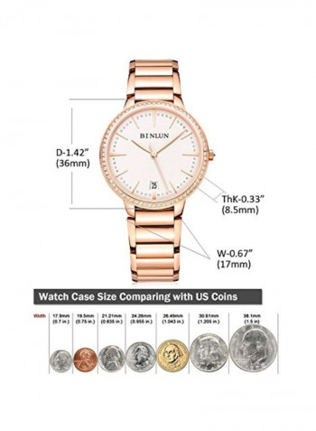 Water Resistant Couple Watch BL0070C-SRW-S
