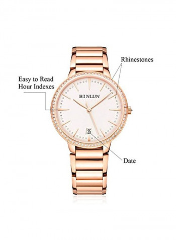 Water Resistant Couple Watch BL0070C-SRW-S