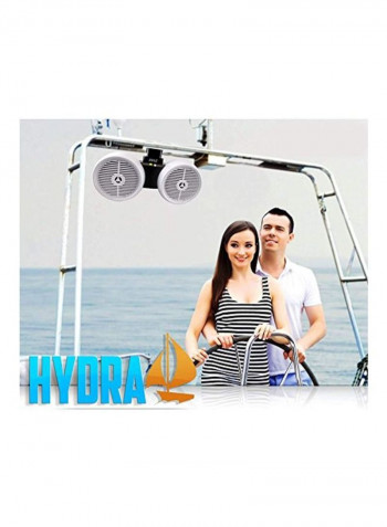 2-Way Hydra Wakeboard Speaker PLMRWB652LEW White