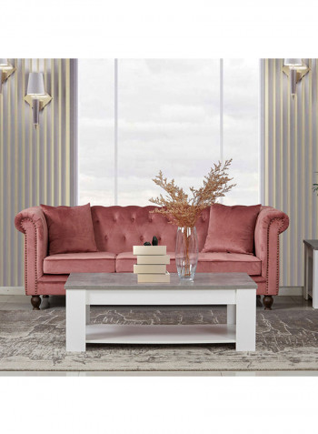 Sofia 3-Seater Sofa With Cushions Pink