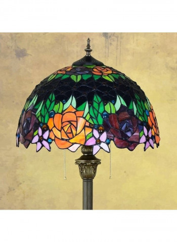 Vintage Rose Floor Lamp US Plug Multicolour