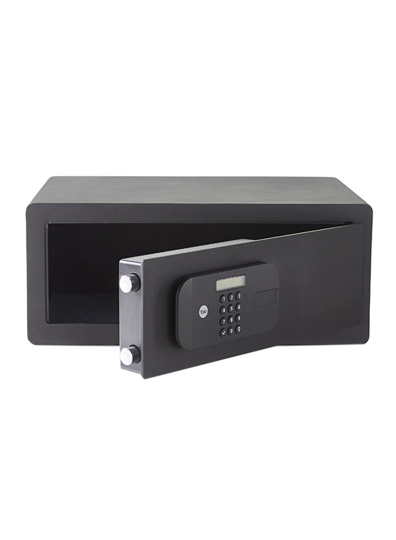 High Security Motorised Safe (Laptop) Black 30.5x20cm