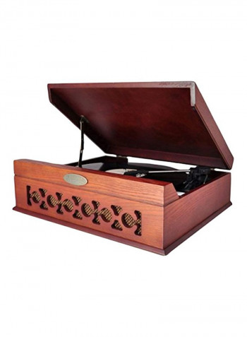 Bluetooth Retro Turn Table PVNTT6UMRBT Brown
