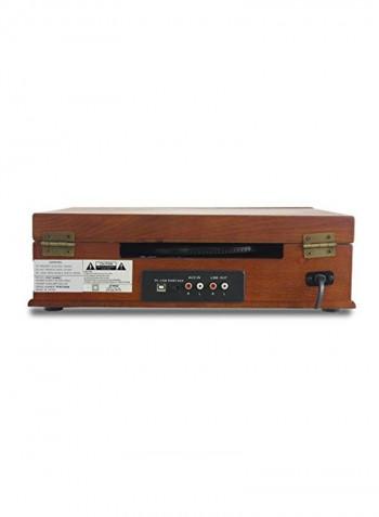 Bluetooth Retro Turn Table PVNTT6UMRBT Brown