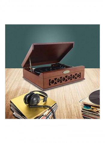 Bluetooth Retro Turn Table PVNTT6UMRBT Brown