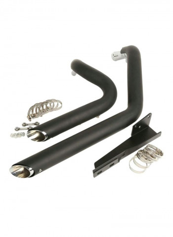 Staggered Short Shots Exhaust Pipes