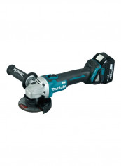 Cordless Angle Grinder Black/Blue/Silver 362x145x130millimeter