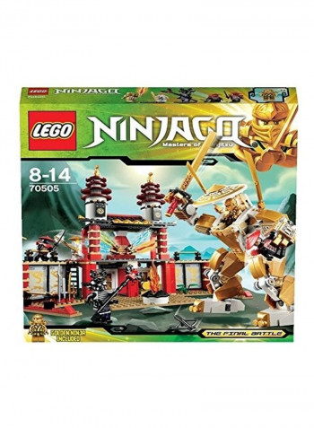 Ninjago Temple Of Light Building Toy Set