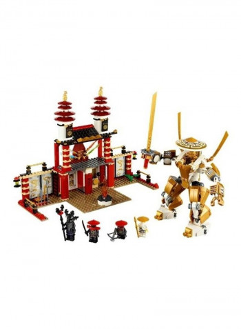 Ninjago Temple Of Light Building Toy Set