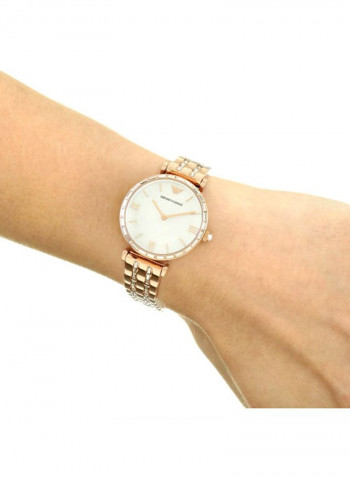 Women's Gianni T Bar Stainless Steel Analog Watch AR11294