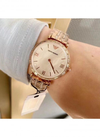 Women's Gianni T Bar Stainless Steel Analog Watch AR11294