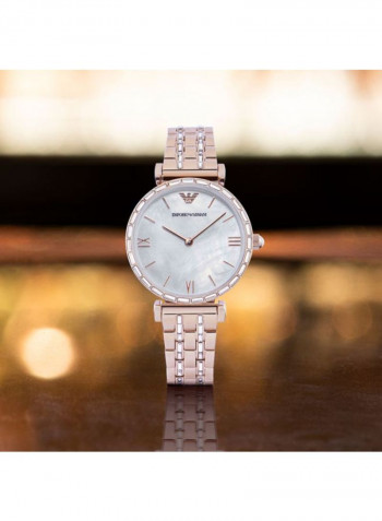 Women's Gianni T Bar Stainless Steel Analog Watch AR11294