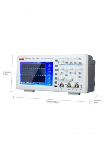 2-Channel Digital Oscilloscope White/Grey 305 x 145 x 115centimeter