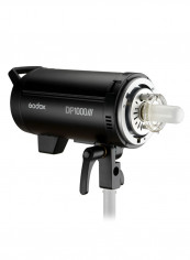 Portable Photography Flash Strobe Light Head Black/Silver
