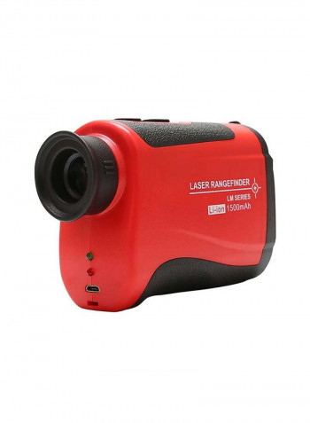 Laser Rangefinder Black/Red 114X76X48millimeter