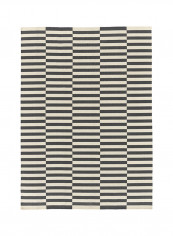 Flatwoven Handmade Area Rug Grey 350 x 250centimeter