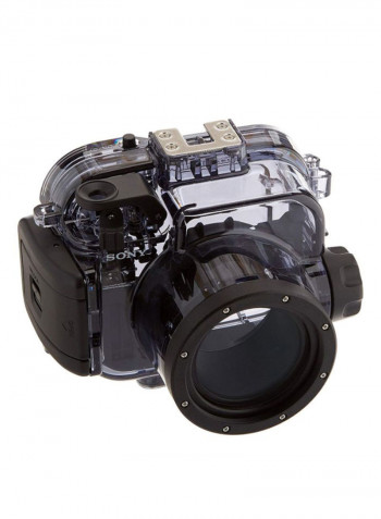 Protective Waterproof Housing Case For Sony Black