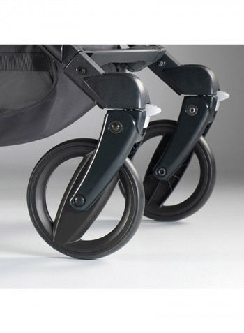 Combi Tris Stroller Travel System - Blue/Black/White