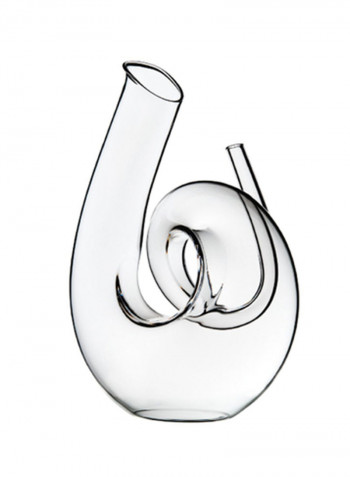Curly Decanter Clear 265millimeter