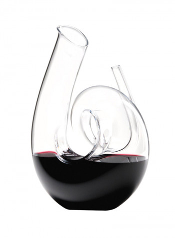 Curly Decanter Clear 265millimeter