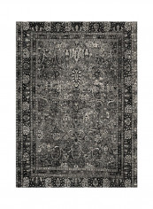 High Quality Stylish Carpet Beige/Black 1x2meter