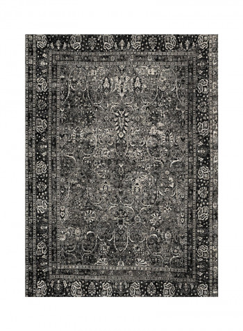 High Quality Stylish Carpet Beige/Black 1x2meter